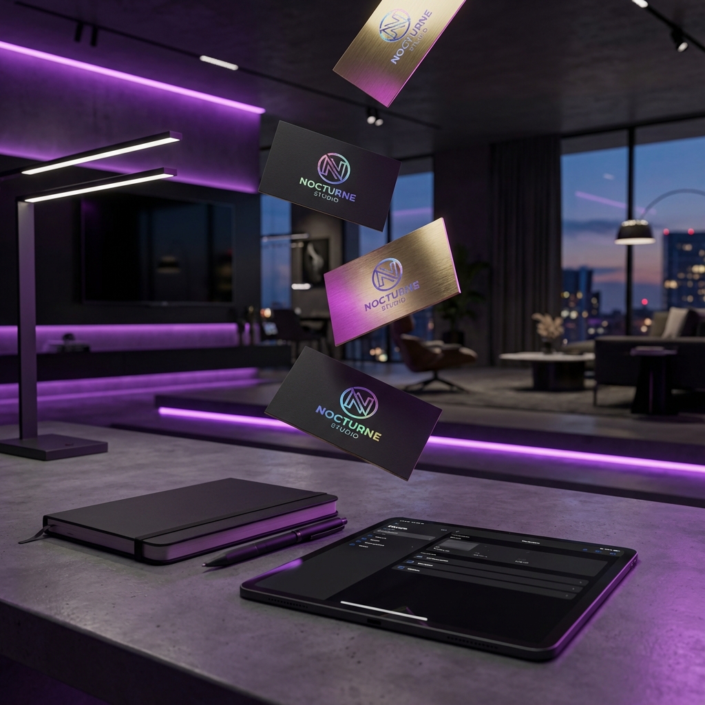 Graphic design and brand identity creative studio work
